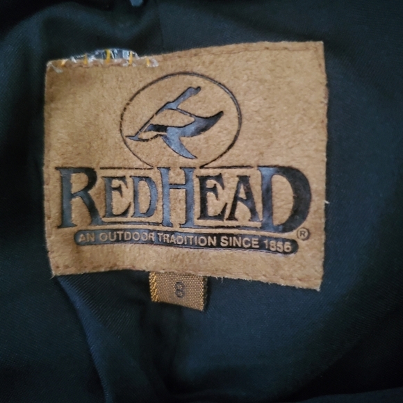 RedHead Black Faux Leather Straight Jeans Size 8 - Picture 7 of 7